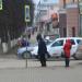 Пешеходный переход в городе Великие Луки