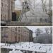 Солнечная батарея в городе Томск