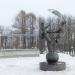 Скульптура «Танцующие на шаре под зонтиком» в городе Люберцы