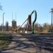 Мост-трубопровод в городе Дружковка