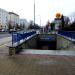 Wejście do stacji metra Racławicka (pl) in Warsaw city