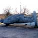Демонтированный памятник В. И. Ленину в городе Кременчуг