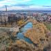 Pond in Melitopol city