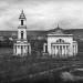 Здесь была колокольня собора Александра Невского в городе Саратов