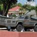 Toyota military vehicle in Da Nang City city