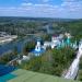 Клумба в городе Святогорск
