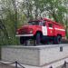 Памятник пожарному автомобилю в городе Киров