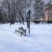 Сквер в городе Дзержинский