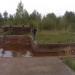 Площадка испытаний мобильной буровой установки в городе Воткинск