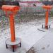 Стойки с туристическими биноклями в городе Сергиев Посад