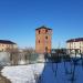 Заброшенная башня в городе Белоярский