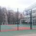 Комбинированная спортивная площадка для игры в мини-футбол, баскетбол и волейбол