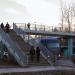 Надземный пешеходный переход в городе Нахабино