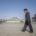 Parade Reviewing Stand in Pyongyang city