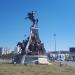 Kemal Ataturk Monument in Antalya Metropolitan Municipality city