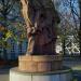 Statue Edward Anseele in Ghent city