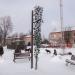 Памятник хмелю в городе Ашукино