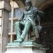 Statue Hendrik Conscience in Antwerp city