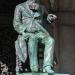 Statue Hendrik Conscience in Antwerp city