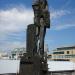 Liberation statue in Antwerp city