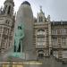 Monument to fallen sailors in Antwerp city