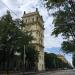 Vinohrady water tower in Prague city