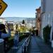 Stairs in San Francisco, California city