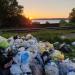 Свалка мусора в городе Токсово