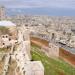 Ancient walled city of Aleppo in Aleppo city