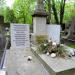 The grave with the cross