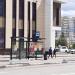 Автобусная остановка в городе Красногорск