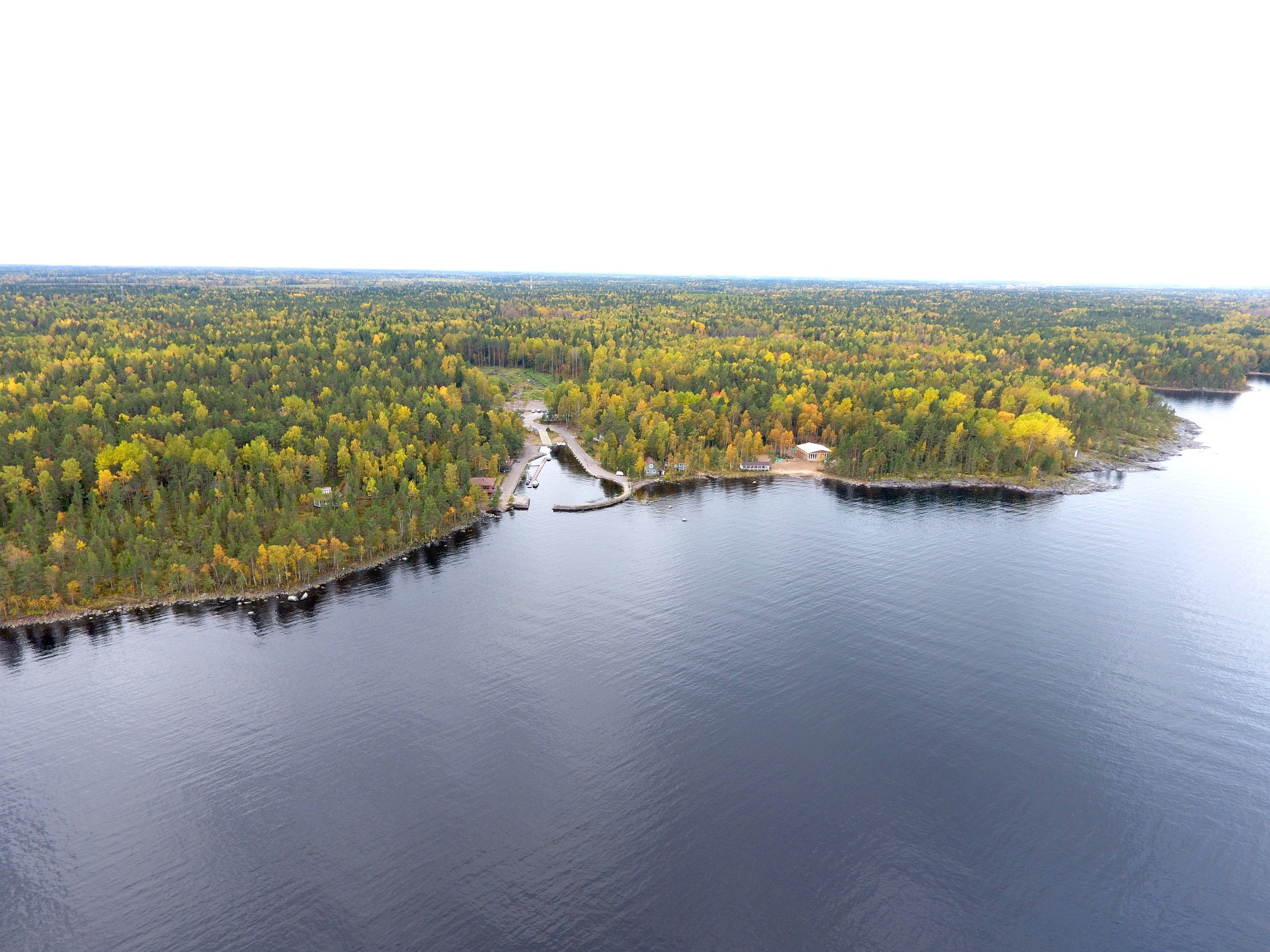 Рощинское озеро Ленинградская область