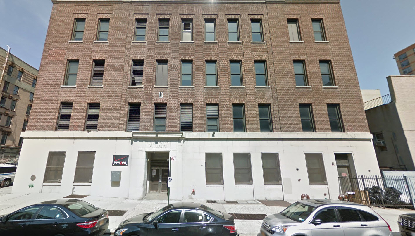 Verizon Manhattan Avenue Telephone Exchange New York City, New York