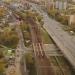 Железнодорожный путепровод Горьковского направления Московской железной дороги в Рогожской Слободе в городе Москва