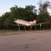 Yak-40 airplane in Kryvyi Rih city