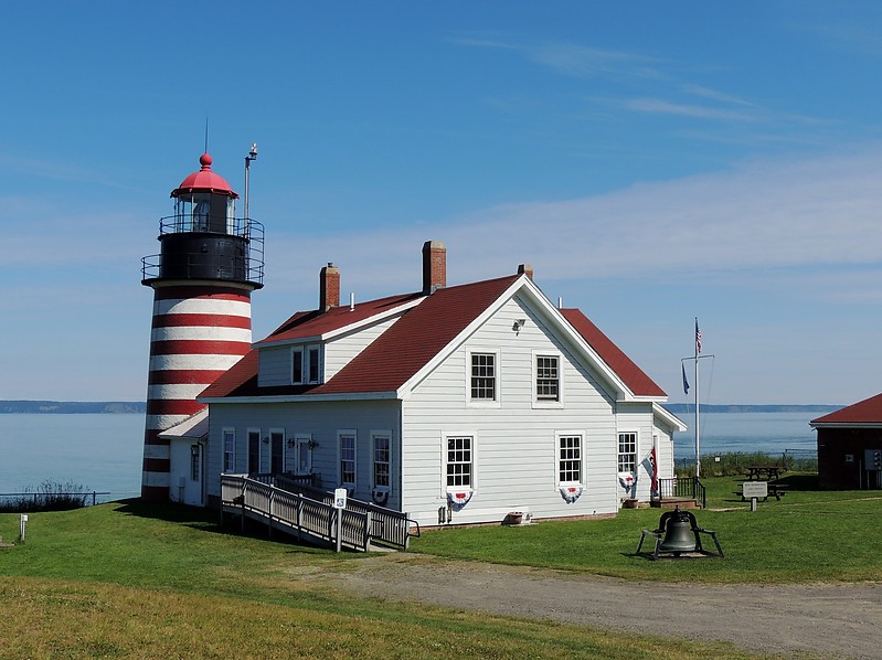 West Quoddy Head Lighthouse Lubec Maine