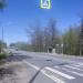 Автобусная остановка в городе Выра