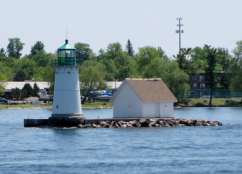 Sunken Rock Lighthouse Alexandria Bay, New York