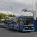 Electric bus charging station