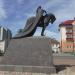 Памятник великому князю литовскому Гедимину в городе Лида