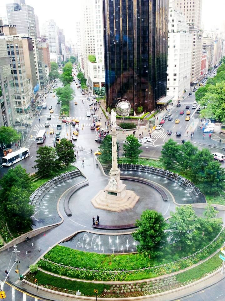 Columbus Circle New York City New York Landmark Place With columbus-circle-new-york-city-new-york-landmark-place-with