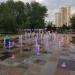 Сухой фонтан в городе Москва
