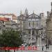 Praça de Almeida Garrett na Porto city