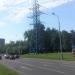 Опора ЛЭП в городе Москва