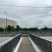Пешеходный мост в городе Москва