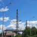Старая опора ЛЭП в городе Павловский Посад