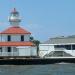 New Basin Canal (West End) Lighthouse in New Orleans, Louisiana city