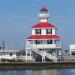 New Basin Canal (West End) Lighthouse in New Orleans, Louisiana city