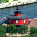 Seven Foot Knoll Light in Baltimore, Maryland city