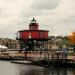 Seven Foot Knoll Light in Baltimore, Maryland city